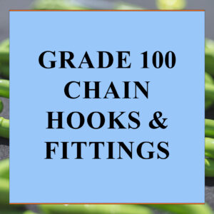 Grade 100 Chain Hooks & Fittings