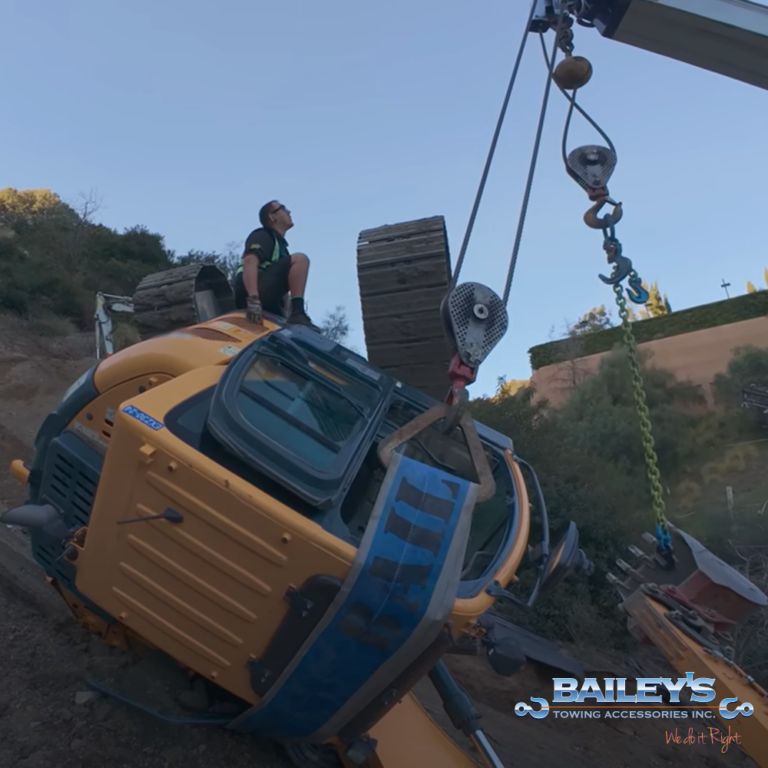 Baileys Blue™ Heavy Recovery Strap W/ Cordura Wrapped Body Bailey’s