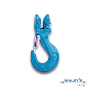 Grade 100 Clutch Sling Hook W/ Latch, Choose Size